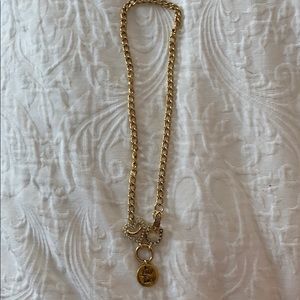 Juicy Couture Lady Luck Gold Charm Necklace